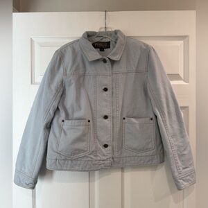 Pendleton Light Wash Blue Denim Jacket Button Down Women’s Large